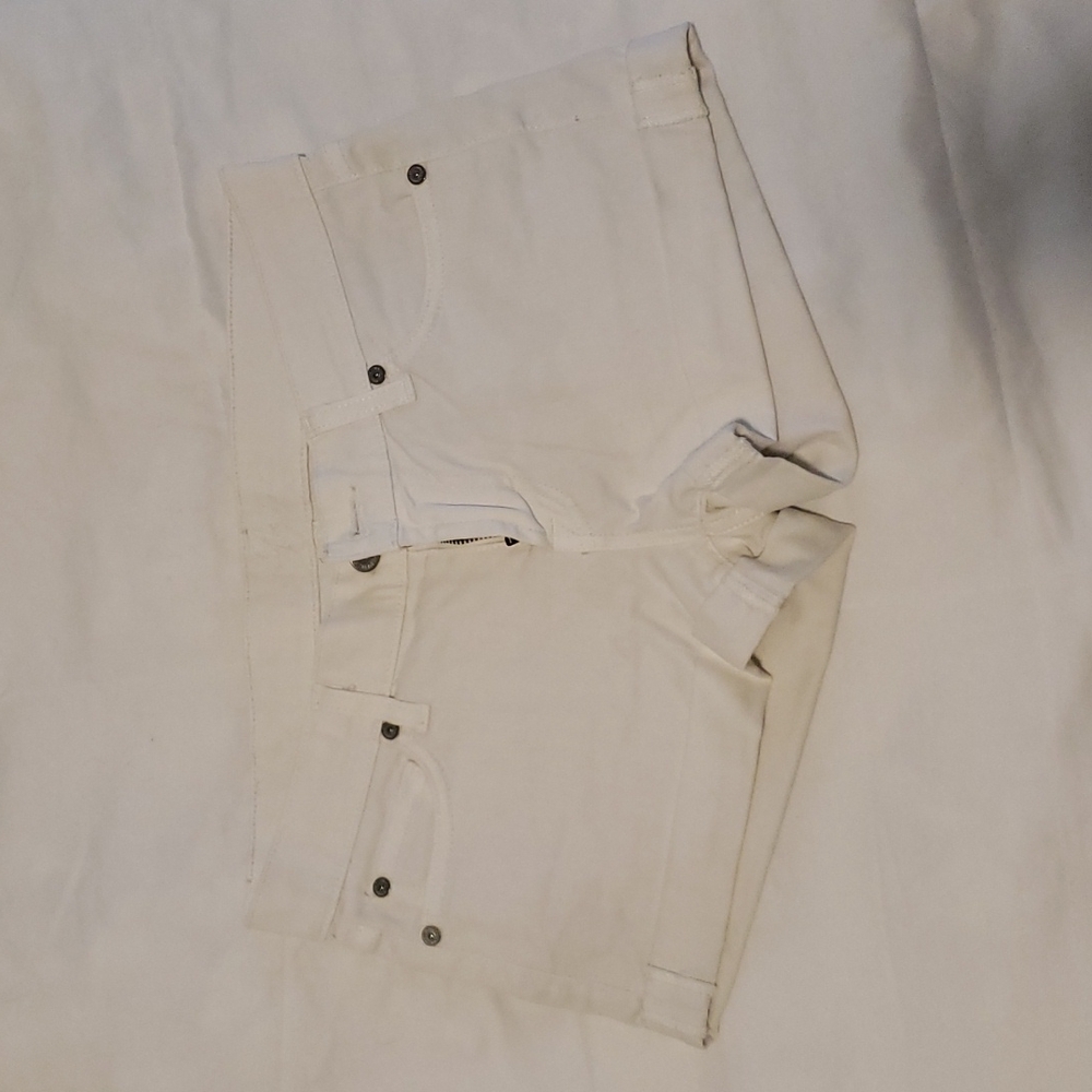 7 for all mankind white shorts
